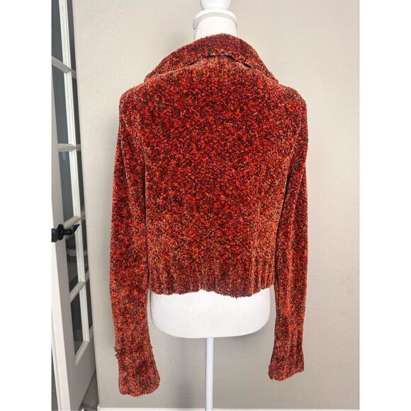 Y2K 90’s Style Multicolor Knitted Cardigan CB Design Medium hole - Picture 2 of 7